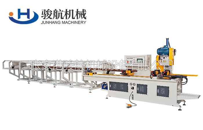 全自动管材加工生产线(自（zì）动上料、切（qiē）割（gē）、倒角)